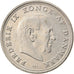 Coin, Denmark, Frederik IX, Krone, 1956, Copenhagen, VF(30-35), Aluminum-Bronze