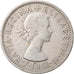 Coin, Great Britain, Elizabeth II, Florin, Two Shillings, 1954, VF(30-35)