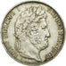 Monnaie, France, Louis-Philippe, 5 Francs, 1845, Lille, TTB, Argent, KM:749.13