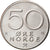 Moneda, Noruega, Olav V, 50 Öre, 1984, MBC, Cobre - níquel, KM:418