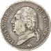 FRANCE, Louis XVIII, 5 Francs, 1824, Paris, KM #711.1, VF(30-35), Silver,...