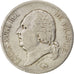 FRANCE, Louis XVIII, 5 Francs, 1818, Rouen, KM #711.2, VF(30-35), Silver,...