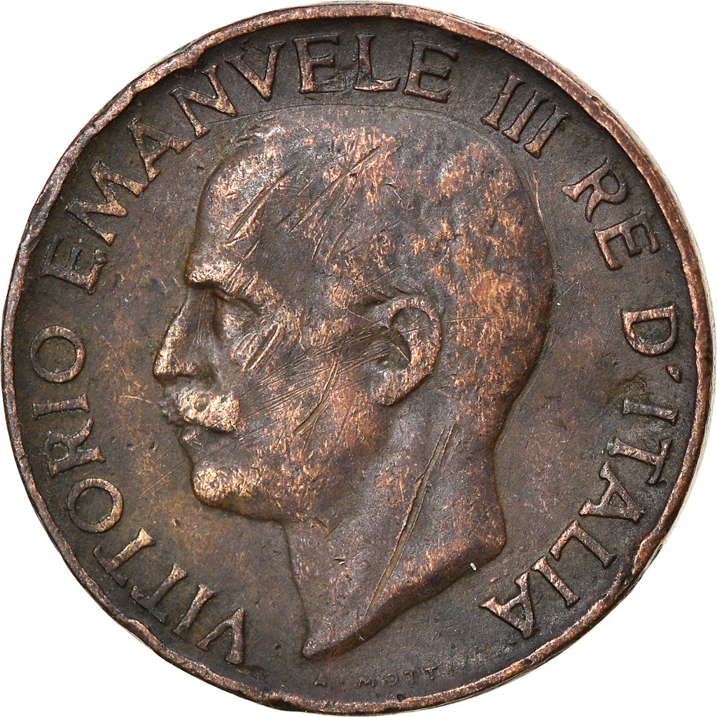 Monnaie, Italie, Vittorio Emanuele III, 5 Centesimi, 1934, Rome, TB, Bronze