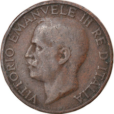 Coin, Italy, Vittorio Emanuele III, 10 Centesimi, 1934, Rome, VF(30-35), Bronze