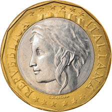 Coin, Italy, 1000 Lire, 1997, Rome, EF(40-45), Bi-Metallic, KM:194