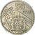 Moneda, España, Caudillo and regent, 50 Pesetas, 1971, BC+, Cobre - níquel