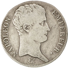FRANCE, Napoléon I, 5 Francs, 1806, Rouen, KM #673.2, VF(20-25), Silver, Gadoury