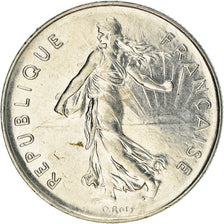 Coin, France, Semeuse, 5 Francs, 1991, Paris, EF(40-45), Nickel Clad