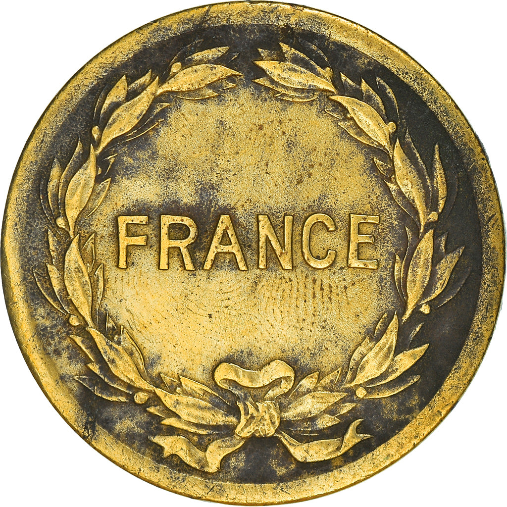 Moneta, Francia, France Libre, 2 Francs, 1944, Philadelphia, MB+, Ottone