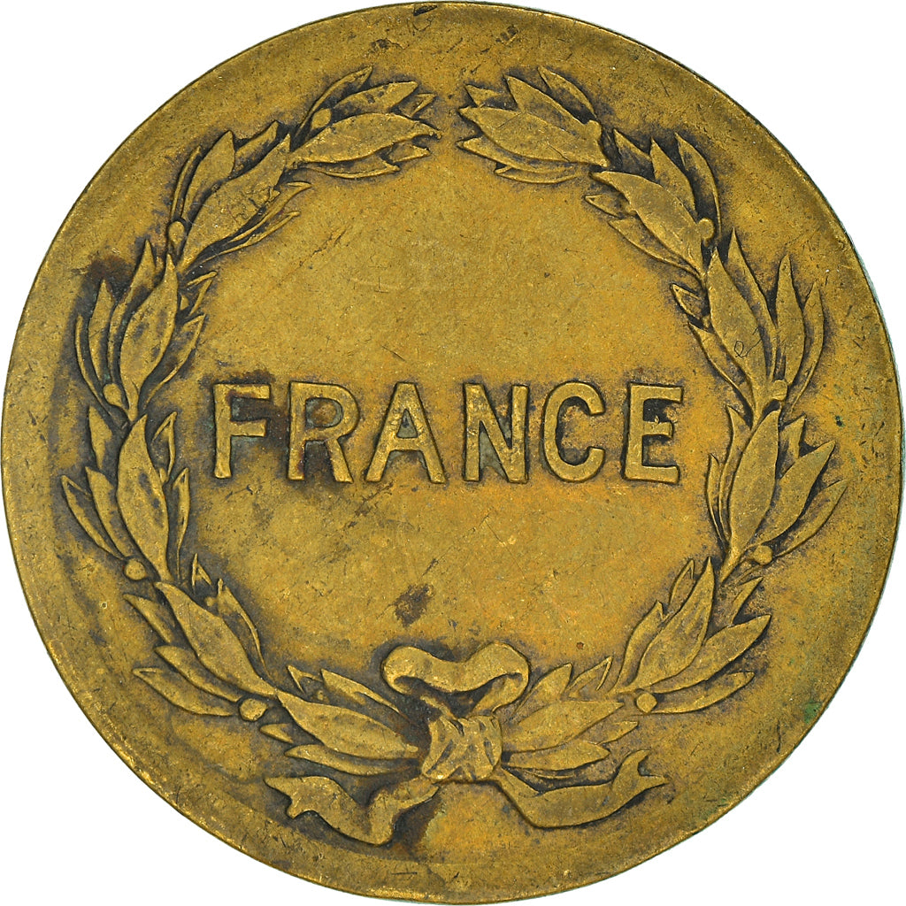 Münze, Frankreich, France Libre, 2 Francs, 1944, Philadelphia, S+, Messing