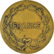 Münze, Frankreich, France Libre, 2 Francs, 1944, Philadelphia, S+, Messing