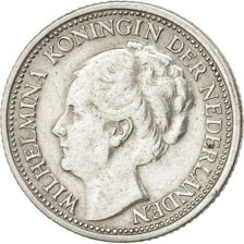 NETHERLANDS, 10 Cents, 1938, KM #163, EF(40-45), Silver, 15, 1.40