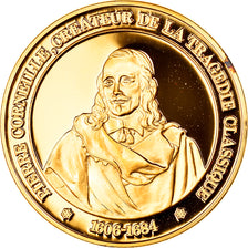 France, Medal, Pierre Corneille, History, MS(65-70), Vermeil
