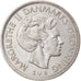 Munten, Denemarken, Margrethe II, Krone, 1977, Copenhagen, FR+, Copper-nickel
