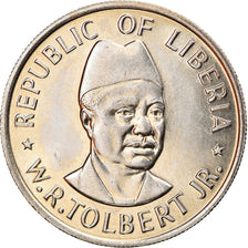 Coin, Liberia, 25 Cents, 1976, AU(55-58), Copper-nickel, KM:30