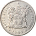 Monnaie, Afrique du Sud, 10 Cents, 1989, TB+, Nickel, KM:85