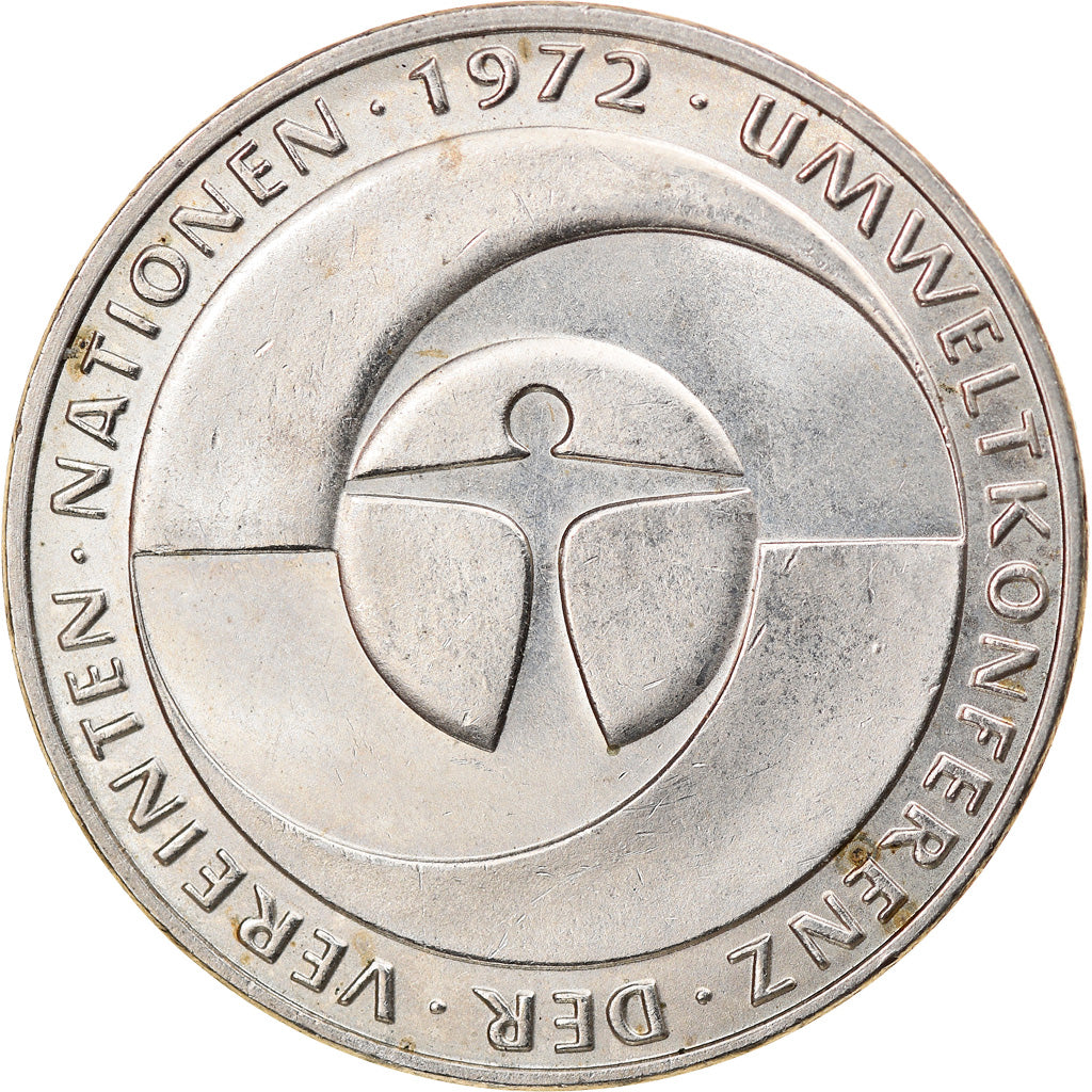 Coin, GERMANY - FEDERAL REPUBLIC, 5 Mark, 1982, Stuttgart, Germany, EF(40-45)