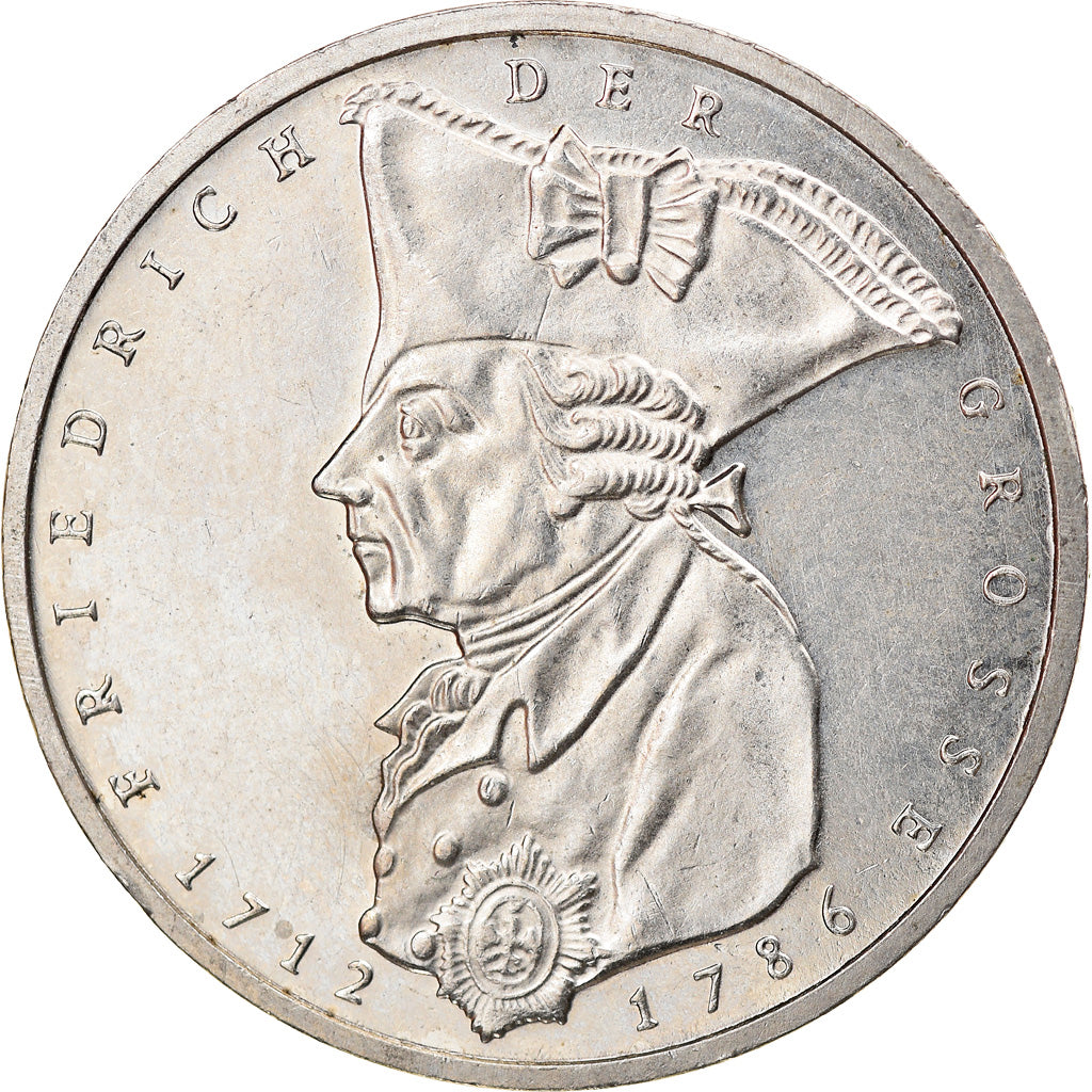 Coin, GERMANY - FEDERAL REPUBLIC, 5 Mark, 1986, Stuttgart, Germany, EF(40-45)