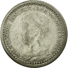 Coin, Netherlands, Wilhelmina I, 10 Cents, 1918, VF(30-35), Silver, KM:145