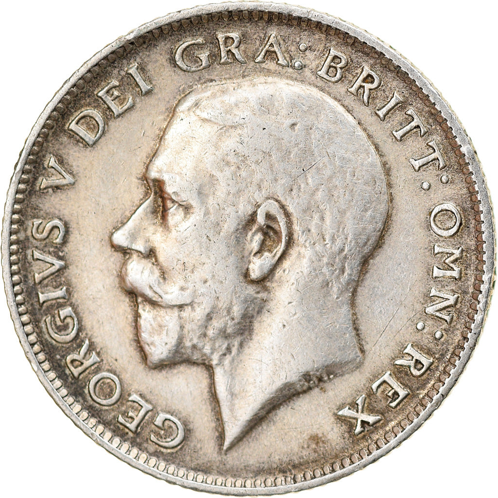 Coin, Great Britain, George V, 6 Pence, 1911, EF(40-45), Silver, KM:815