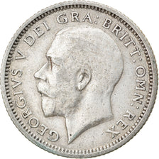 Coin, Great Britain, George V, 6 Pence, 1926, EF(40-45), Silver, KM:815a.2
