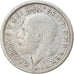 Coin, Great Britain, George V, 6 Pence, 1927, VF(30-35), Silver, KM:828