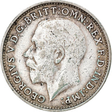 Coin, Great Britain, George V, 3 Pence, 1925, VF(30-35), Silver, KM:813a