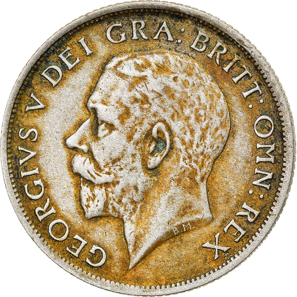 Coin, Great Britain, George V, Shilling, 1920, VF(20-25), Silver, KM:816a
