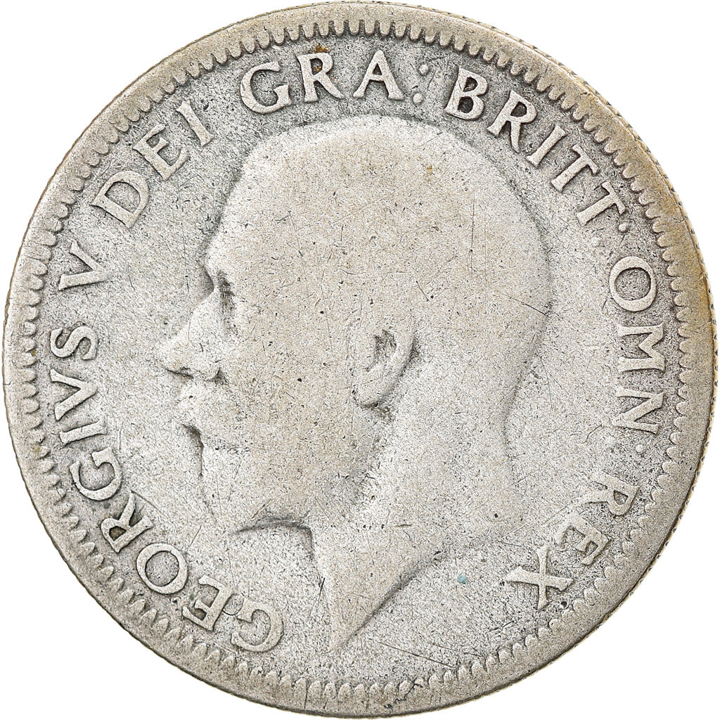 Coin, Great Britain, George V, Shilling, 1936, VF(20-25), Silver, KM:833