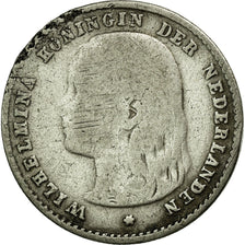 Coin, Netherlands, Wilhelmina I, 10 Cents, 1897, VF(30-35), Silver, KM:116
