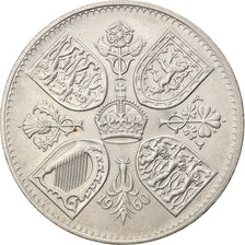 Moneta, Gran Bretagna, Elizabeth II, Crown, 1960, BB, Rame-nichel, KM:909