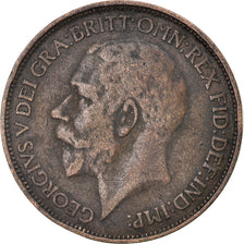 Coin, Great Britain, George V, 1/2 Penny, 1912, VF(30-35), Bronze, KM:809