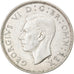 Coin, Great Britain, George VI, Florin, Two Shillings, 1938, EF(40-45), Silver
