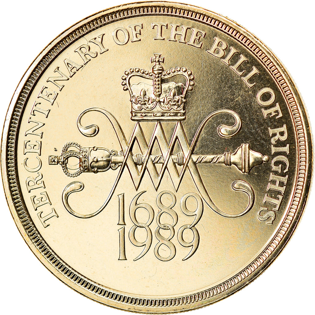 Coin, Great Britain, Elizabeth II, 2 Pounds, 1989, British Royal Mint