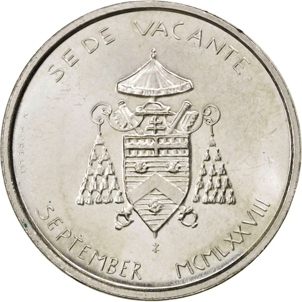 VATICAN CITY, 500 Lire, 1978, KM #141, MS(63), Silver, 11.05