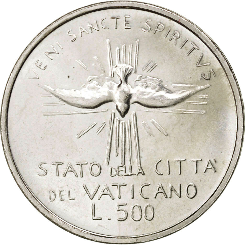VATICAN CITY, 500 Lire, 1978, KM #141, MS(63), Silver, 11.05