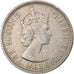Coin, Belize, 25 Cents, 1976, Franklin Mint, EF(40-45), Copper-nickel, KM:36
