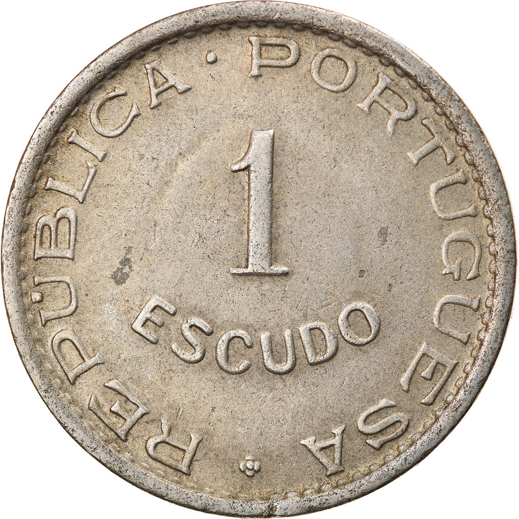 Münze, Mosambik, Escudo, 1951, S+, Nickel-Bronze, KM:77