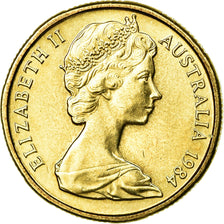 Coin, Australia, Elizabeth II, Dollar, 1984, AU(55-58), Aluminum-Bronze, KM:77