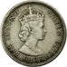 Coin, Mauritius, Elizabeth II, 1/4 Rupee, 1975, EF(40-45), Copper-nickel, KM:36