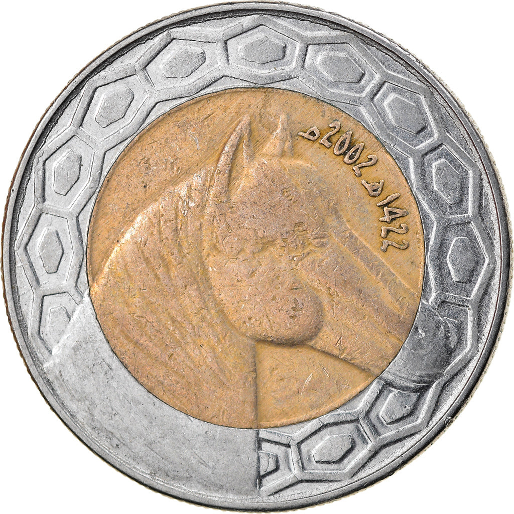 Coin, Algeria, 100 Dinars, 1993, Algiers, VF(30-35), Bi-Metallic, KM:132