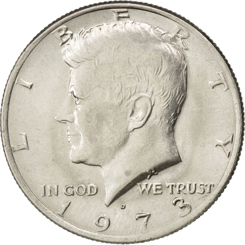 UNITED STATES, Kennedy Half Dollar, Half Dollar, 1973, U.S. Mint, KM #202b,...
