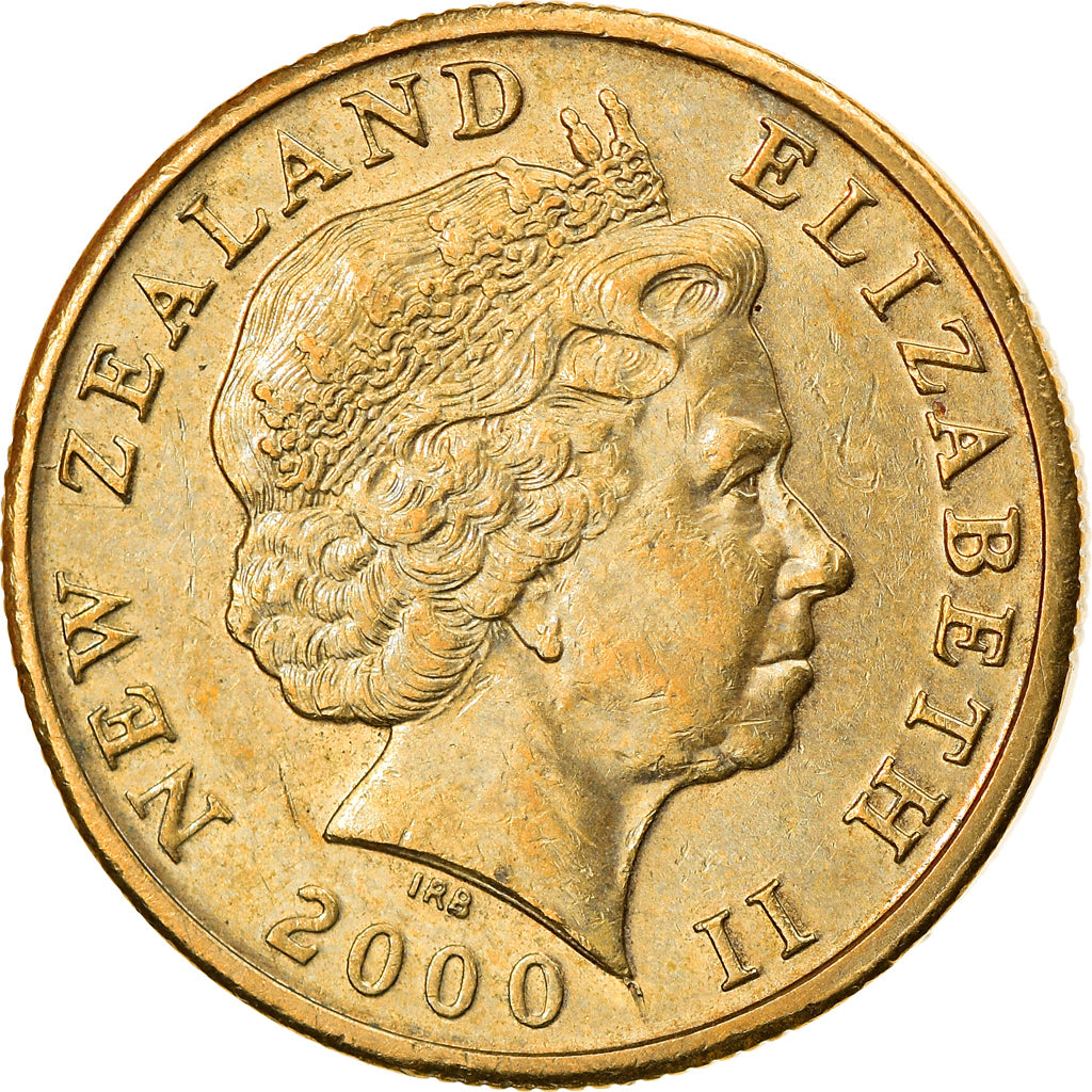 Moneta, Nuova Zelanda, Elizabeth II, Dollar, 2000, BB, Alluminio-bronzo, KM:120