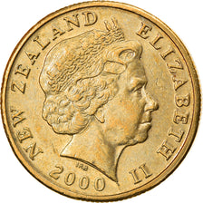 Moneta, Nuova Zelanda, Elizabeth II, Dollar, 2000, BB, Alluminio-bronzo, KM:120