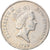 Coin, New Zealand, Elizabeth II, 20 Cents, 1988, VF(30-35), Copper-nickel, KM:62