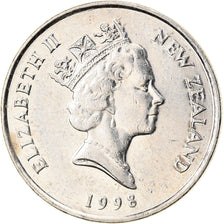 Moneta, Nuova Zelanda, Elizabeth II, 5 Cents, 1998, BB, Rame-nichel, KM:60