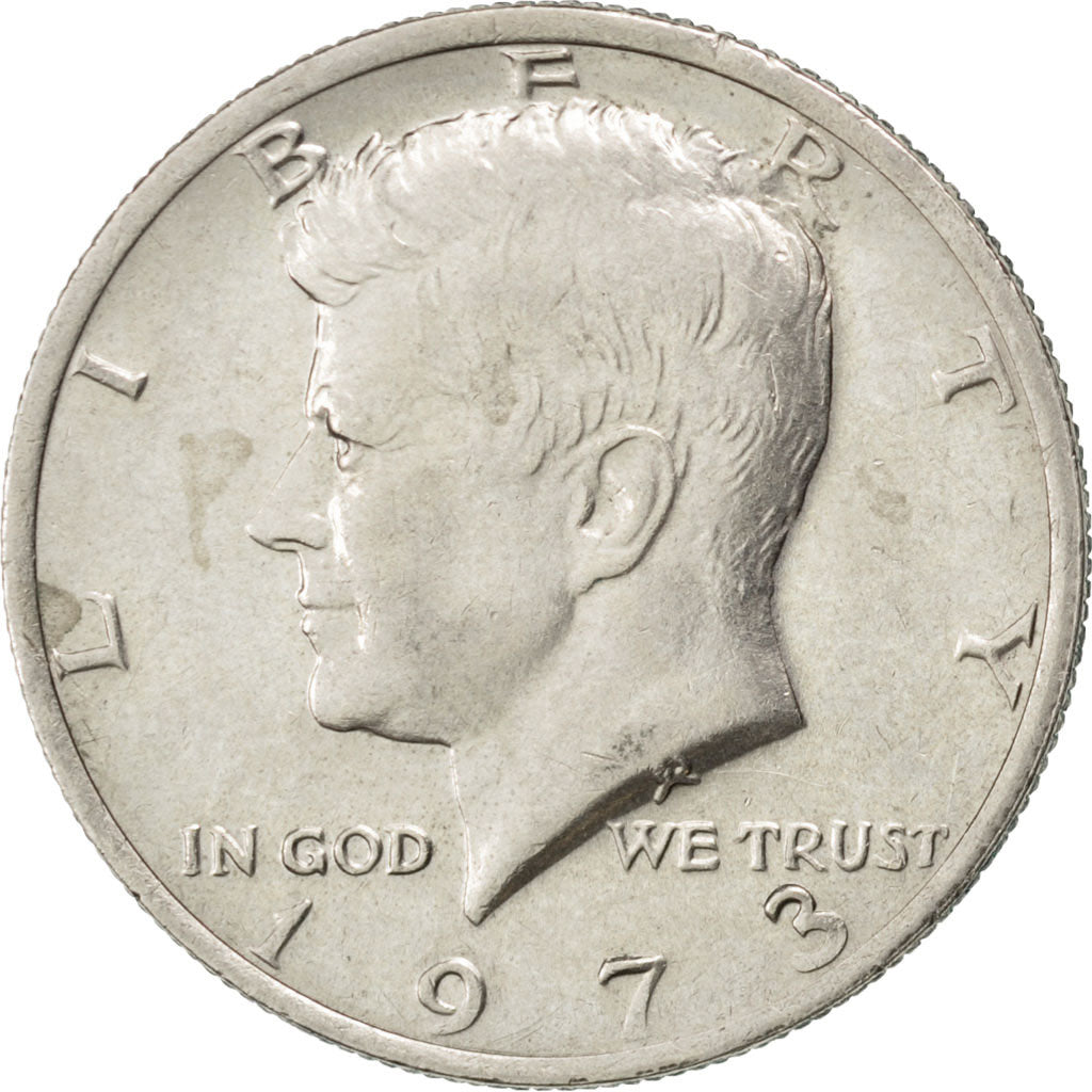 UNITED STATES, Kennedy Half Dollar, Half Dollar, 1973, U.S. Mint, KM #202b,...