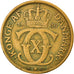 Coin, Denmark, Christian X, Krone, 1939, Copenhagen, VF(30-35), Aluminum-Bronze