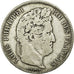 Coin, France, Louis-Philippe, 5 Francs, 1842, Strasbourg, VF(20-25), Silver