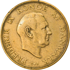 Coin, Denmark, Frederik IX, 2 Kroner, 1957, Copenhagen, VF(30-35)